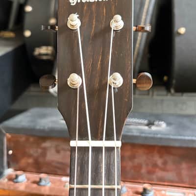 Tony Graziano Custom Baritone Ukulele #587 – Spruce / Figured Koa – Hardshell Case image 6