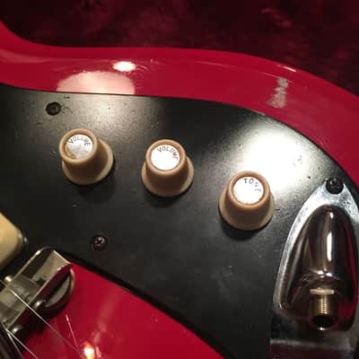 Orpheus Skurill 1960s "Red" Made in Brugalia Very Unique Guitar! image 7