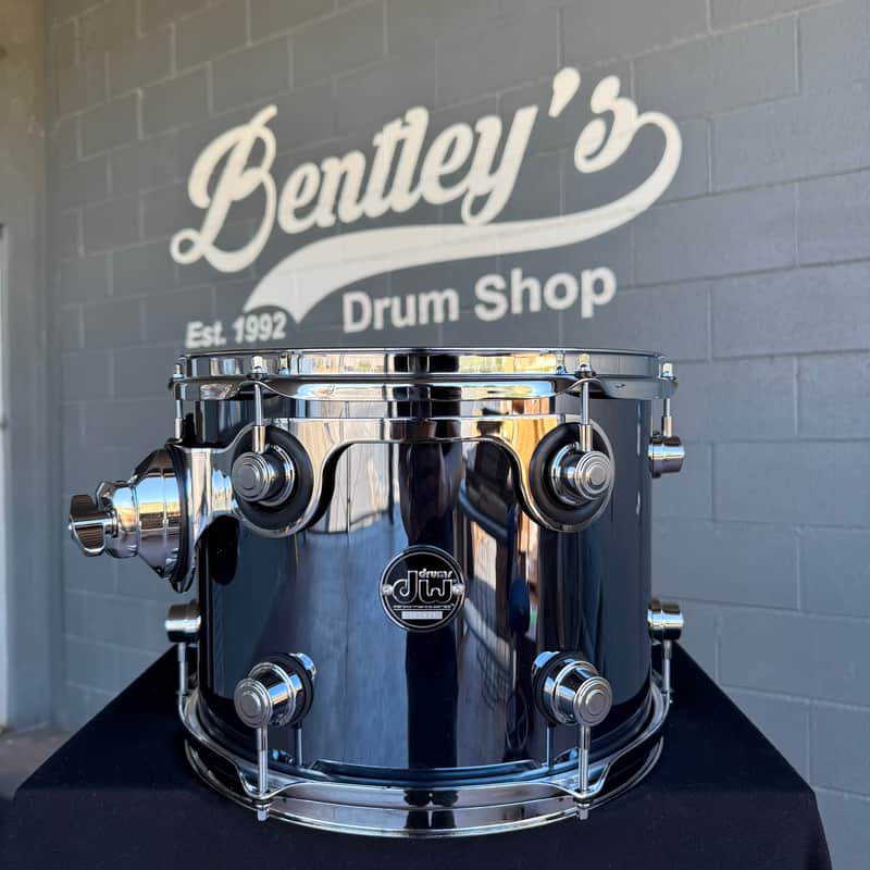 DW Performance Series Maple 9x12 Rack Tom in Chrome Shadow FinishPly (Rm4) image 1