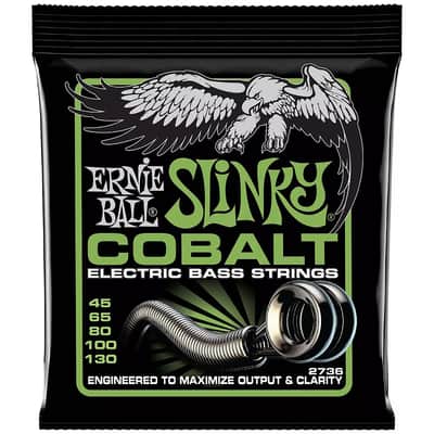 Ernie Ball 2736 Cobalt Regular Slinky 5-String Electric Bass Strings