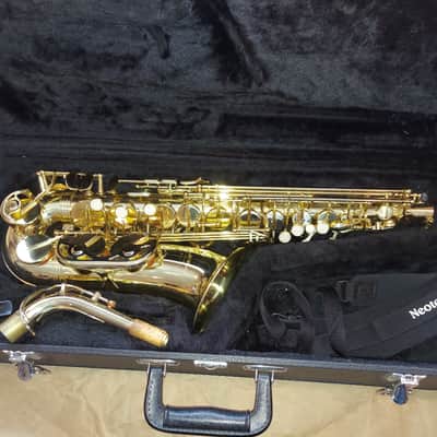 E. M. Winston Boston WSI-52 alto saxophone Brass, USA image 1