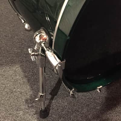 Premier Genista 90s Rare 6 Piece Birch Drum Kit Terraverdi Green image 5