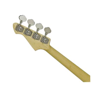 Aria Pro II J-B Jet Series Bass Guitar - Black image 5