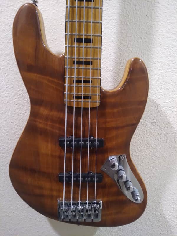 Edward Floyd Custom Partisan 5-String Jazz Bass image 1