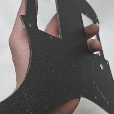 Platinum Silver Sparkle Glitter HXH HH pickguard + trem cover set Fits Fender Strat Stratocaster image 10