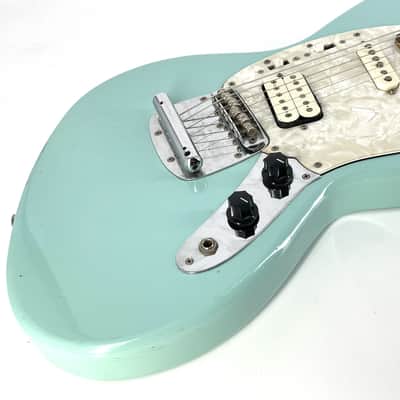 1996 Fender Kurt Cobain Japan Jagstang – 50th Anniversary - Sonic Blue image 11