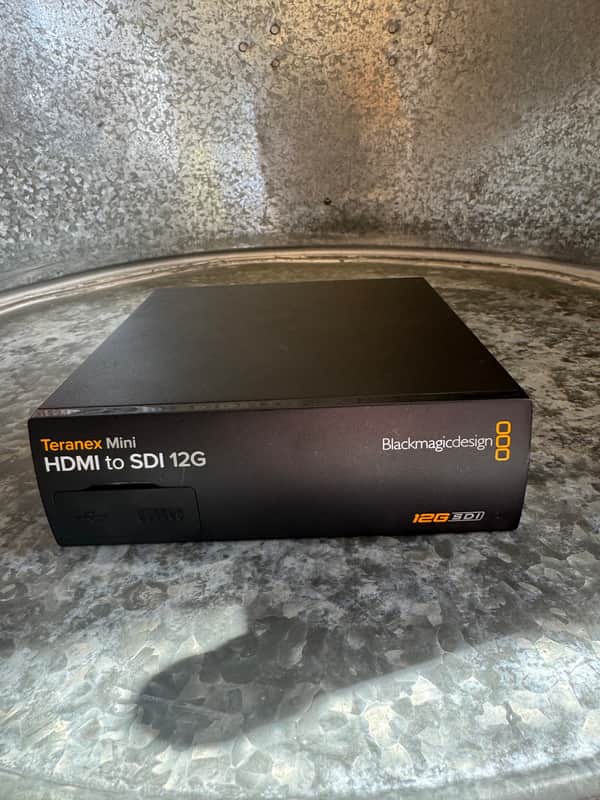 Video: Blackmagic Design Teranex Mini HDMI to 12G SDI 2024 - Unblemished Good condition like new image 1