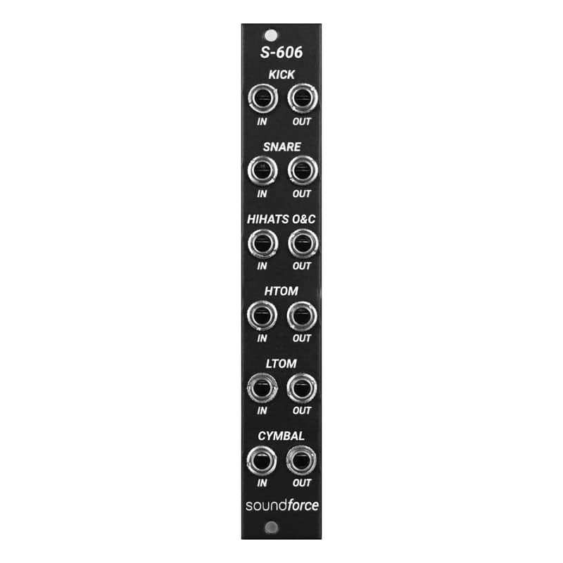 SoundForce Samples S-606 Eurorack Drum Module image 1