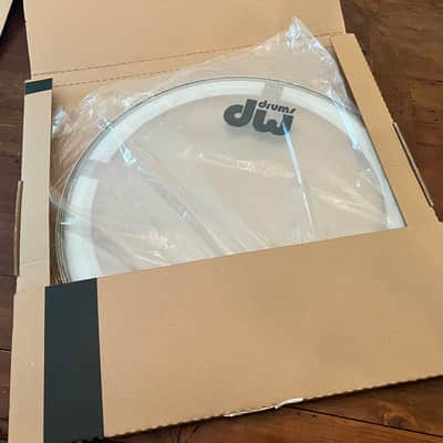 DW Coated/Clear Bass Drum Head - 22" (DRDHCC22K) image 4