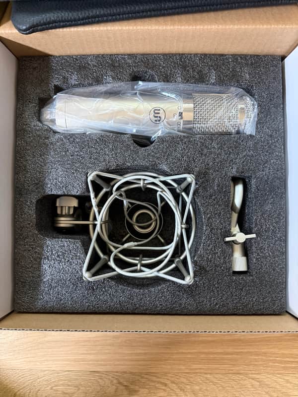 Warm Audio WA-47jr Large Diaphragm Multipattern FET Condenser Microphone 2018 - Present - Nickel image 1