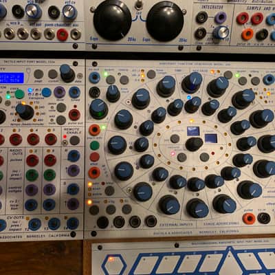 Buchla Skylab case 200e 200r Full System with Extra Modules and Cables image 6