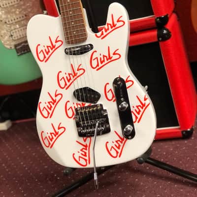 Kramer Baretta Special,  Motley Crue "Girls, Girls, Girls" Guitar White & Red image 4