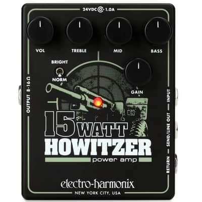 NEW Electro-Harmonix 15Watt Howitzer Power Amp Pedal - Class D Guitar Power Amp image 1
