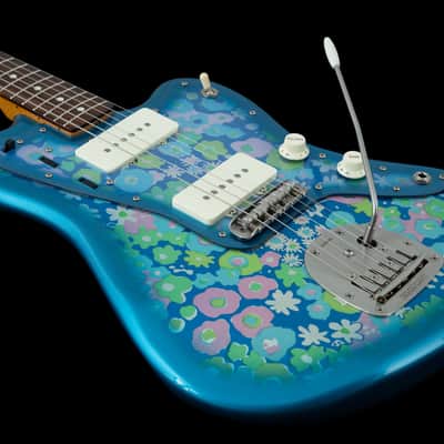 Fender MIJ Traditional 60's Jazzmaster Blue Flower image 12