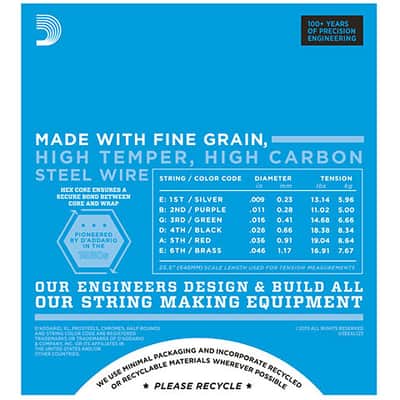 D'Addario EXL125 Nickel Wound .009-046 image 2