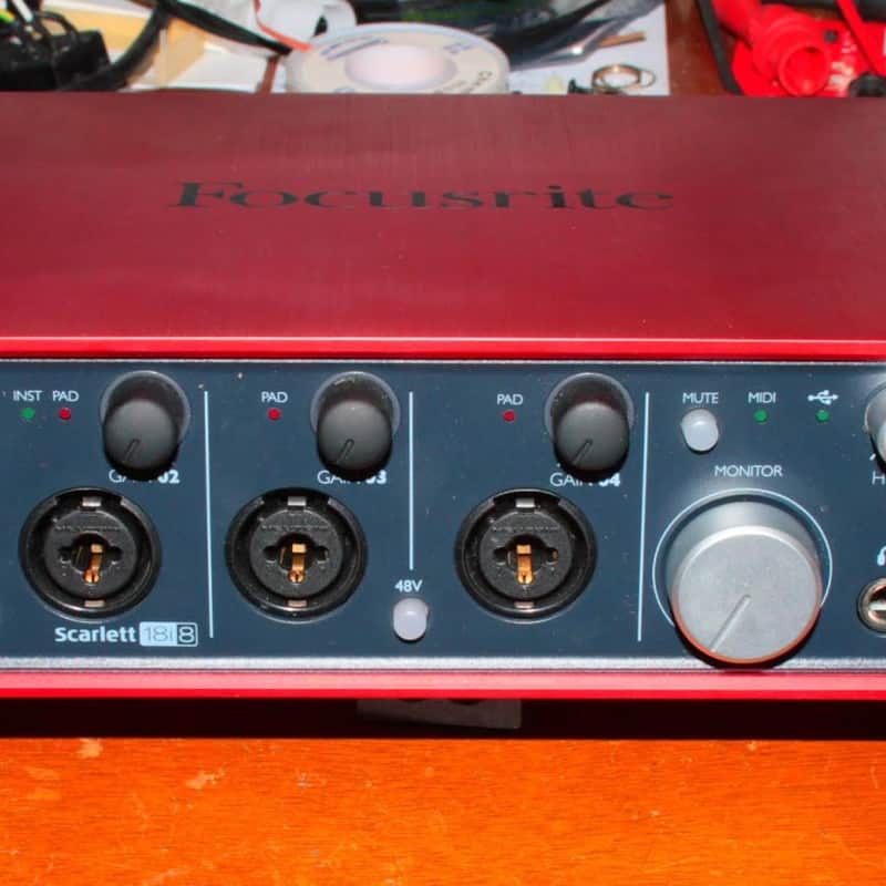2013 – 2016 Focusrite Scarlett 18i8 USB 2.0 Audio Interface Re…