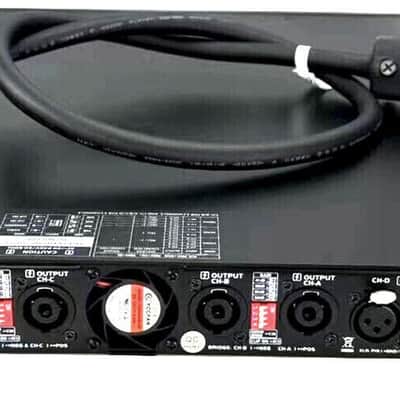Admark AD442 Pro Power Amplifier One Space Rack-Mountable 4200W x 4 @ 8-Ohm AMP. image 2