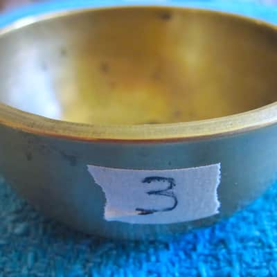 Japanese Rin Singing Bowl Cup Chime - Vintage image 4