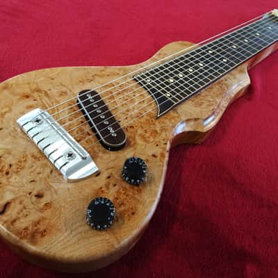 Rukavina 8 String Ripple Lap Steel -- 24" Burled Maple image 1