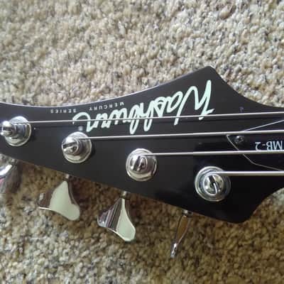 Washburn MB2 Mercury Series 4 String Bass Black image 4