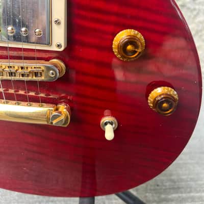 Gibson Les Paul Standard Double Cut Plus (24-fret) 2006 - Trans Red image 8