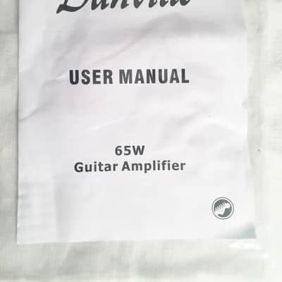 Danville TEC-80R 80 Watt Guitar Amplifier 12" Speaker 2021 Black image 3