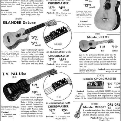 Rare Mario Maccaferri Cutaway Baritone Islander Plastic (Dow Styron) Ukulele - Please Read Entire Listing image 21