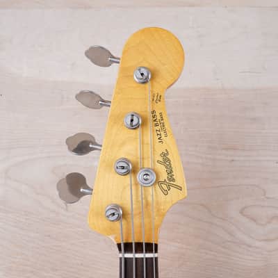 Fender JB-62 Jazz Bass Reissue 2010 Inca Silver Aged Made in Japan MIJ w/ Bag image 19