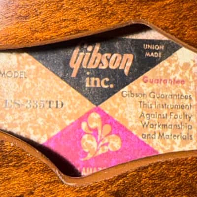 Gibson ES335TD 1970-1972 - Walnut image 11