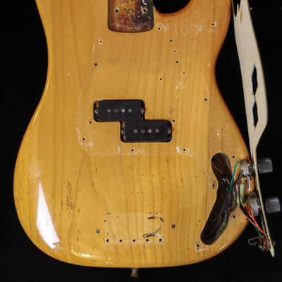 Vintage 1962 Fender Precision Bass - Fretless Conversion - Natural image 25