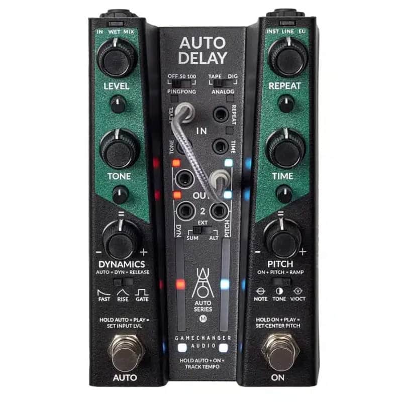 Gamechanger Audio AUTO Delay - Black / Teal image 1