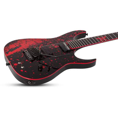 Schecter Sullivan King Banshee-6 FR S Obsidian Blood - Electric Guitar image 4
