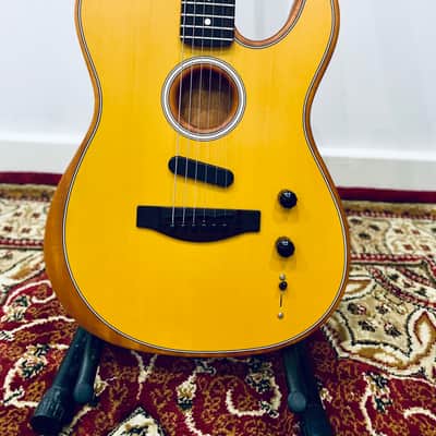 Fender Acoustasonic Player Telecaster 2021 - Present - Butterscotch Blonde image 1