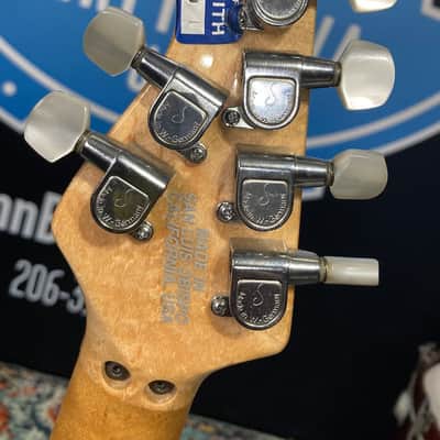 Music Man Brad Whitford’s Gift From Eddie Van Halen, Aerosmith, EVH (#127) 1991 Purple image 5