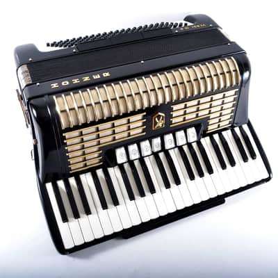 Immagine Top German Made LMM Accordion Hohner Verdi III N - 120 bass, 10 reg./Master switch+Original Hard Case & Brand New Leather Shoulder Straps ~ VIDEOS - 6