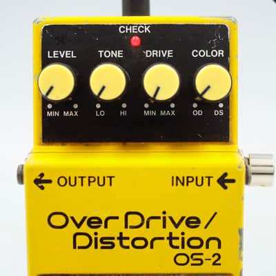 Boss OS-2 Overdrive / Distortion Guitar Effect Pedal NO08373 image 3