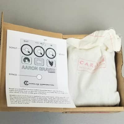 Caroline "Aaron Graves" Overdrive/Boost (Icarus) Pedal - Rare LTD 1 of 7 - (open to offers!) image 2