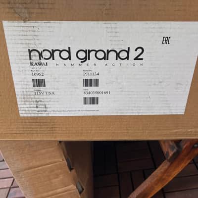 Nord Grand 2 Stage Piano - Full Setup NEW IN BOXES image 6