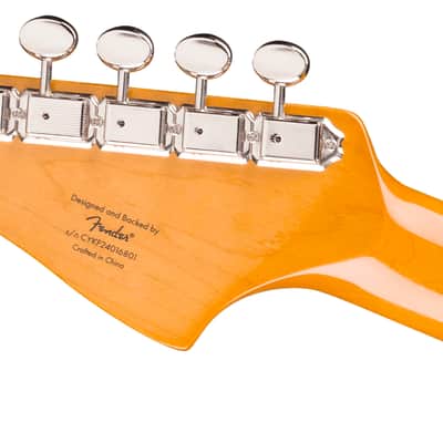 Squier Classic Vibe '60s Jazzmaster - Laurel Fingerboard - Tortoishell Pickguard - Tahitian Coral image 6