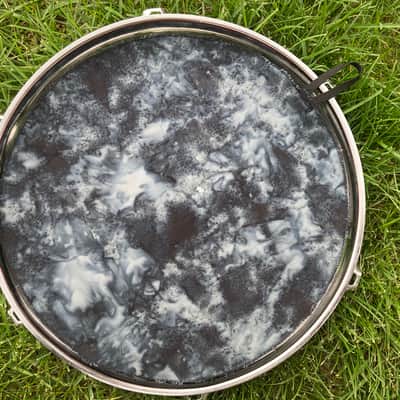 10" single layer Drum Bunny cotton drum cover - dampener - partial mute - compare to Drum Tortillas - Quesadilla - Big Fat Snare image 4