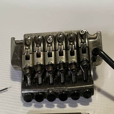 2010's Ibanez RG Series Edge III Cosmo Black Floyd Rose Tremolo Bridge & Arm (Needs Work) image 4