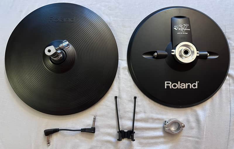 Roland VH-12 V-Drums Electronic Hi Hat Cymbal 12” | Reverb