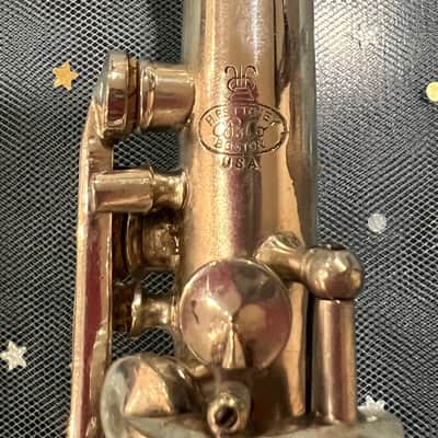 H.Bettoney "Silva Bet" Metal Clarinet 1930-40 - Silver image 4