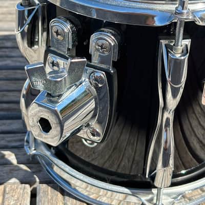 Yamaha 9000 Recording Custom 8"×8" Tom – Made in Japan – Original Piano Black image 5