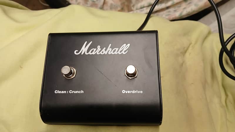 Marshall PEDL-90010 2-Button FX Amp Footswitch 2010s - Black image 1