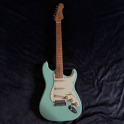 Jet Guitars JS-300 JS300 SFG, solid basswood body, 22 frets roasted maple neck, ceramic pickups, traditional tremolo Free Setup image 2
