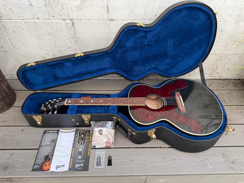 Gibson Custom Shop J-180 Billie Joe Armstrong 2013 - Black image 1