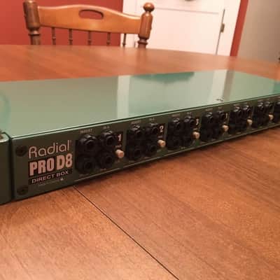 Radial ProD8 8-channel Rackmount Passive Instrument Direct Box with Custom Transformers image 4