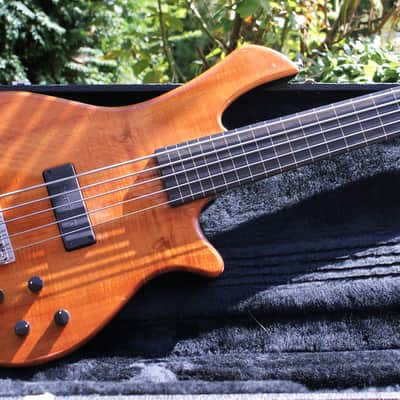 1998 Zon Legacy Elite 5 String Fretless Bass (EX John Giblin, Simple Minds, Kate Bush etc) image 5