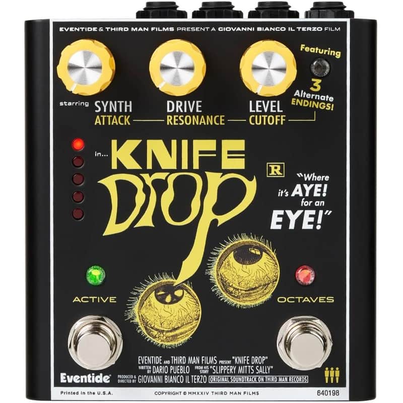 Eventide Knife Drop Suboctave Fuzz Synth Pedal image 1